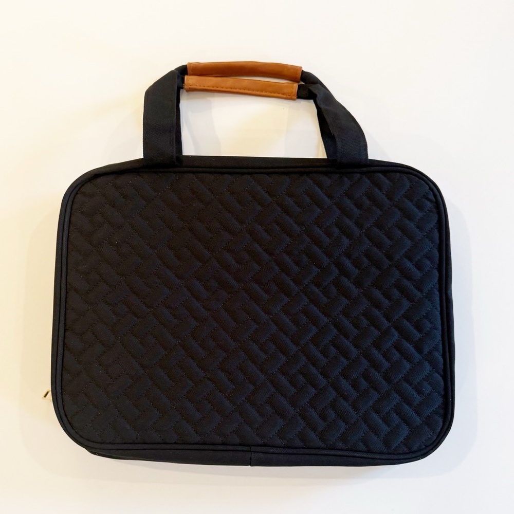 NWT Wedama Large Quilted Toiletry + Jewelry Organizer Travel Bag - Picture 5 of 14